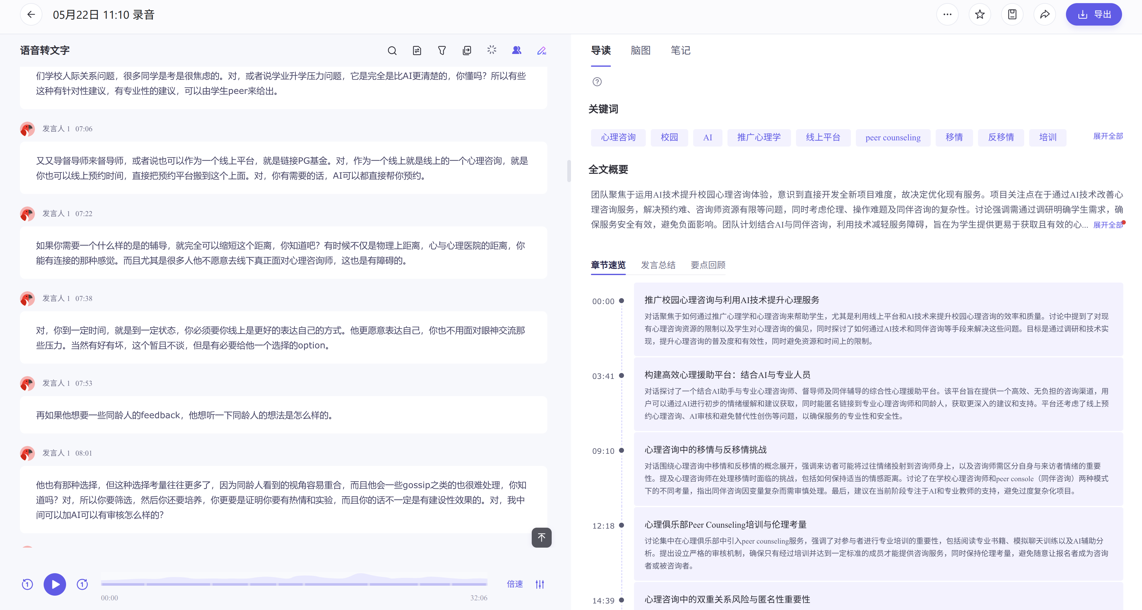 Discussion Recording